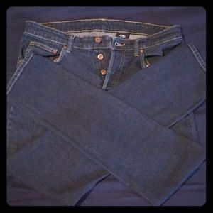 H&M Logg men’s dark blue skinny jeans